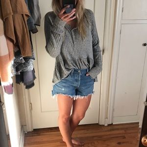 NWOT Super Soft Henley